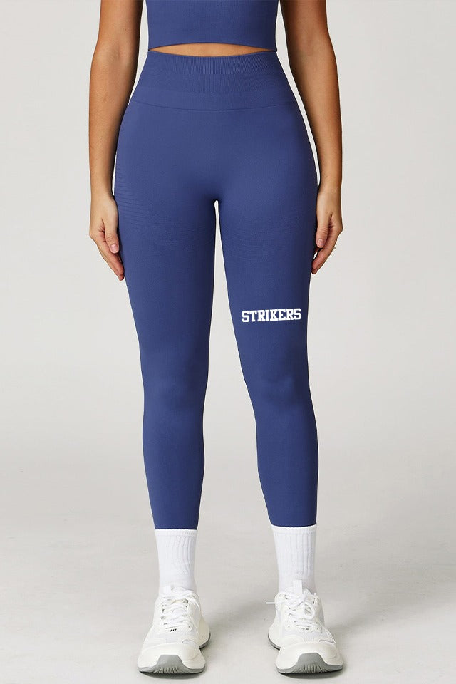Activate Scrunch High Waisted Leggings Blue