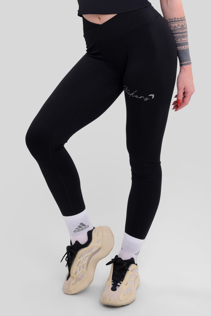 Training Twist Leggings Black