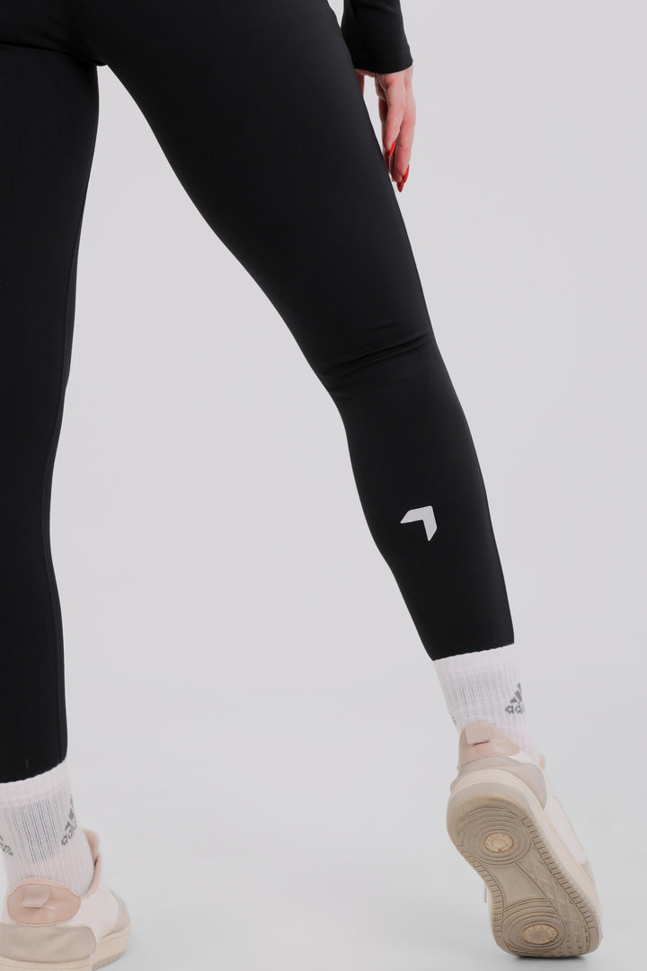 Activate Long Sleeve Jumpsuit Black