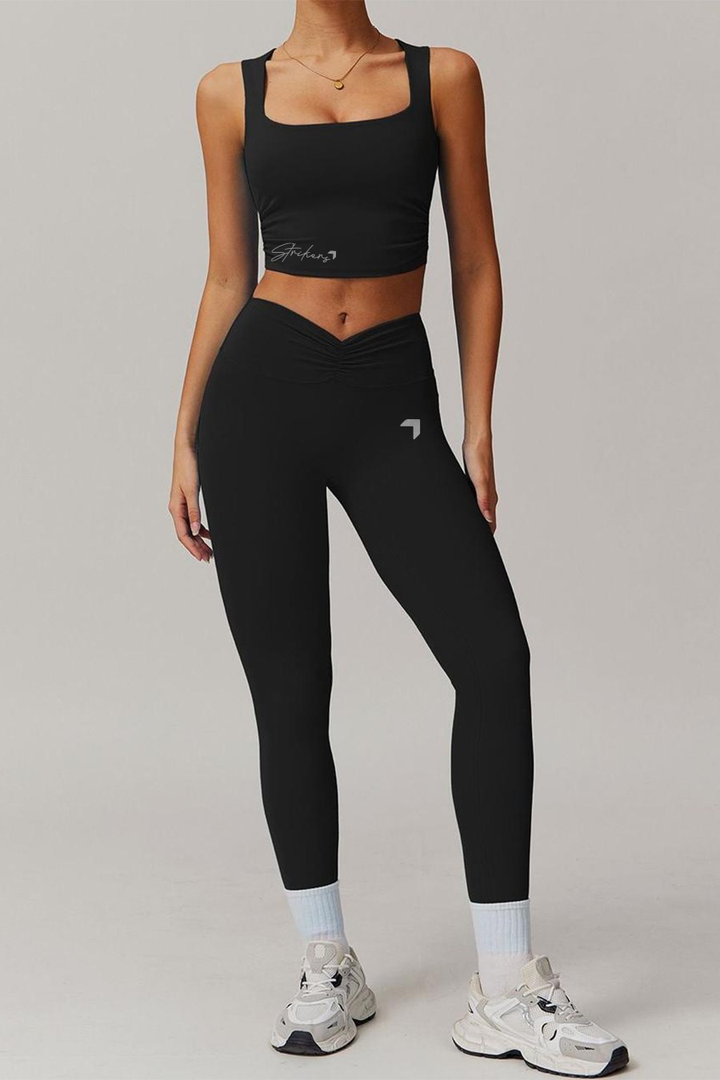 Actions Training Scrunch High Waisted Leggings Black
