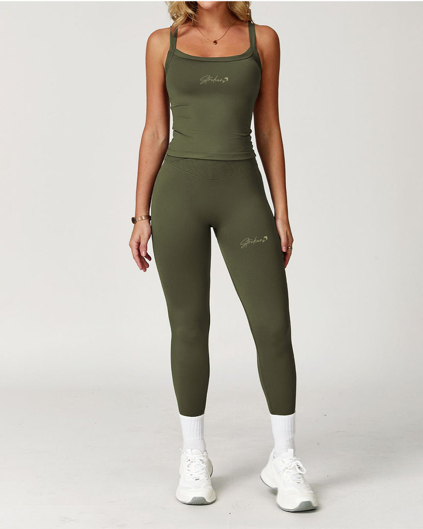 Vital Twist Leggings Green