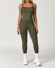 Vital Twist Leggings Green