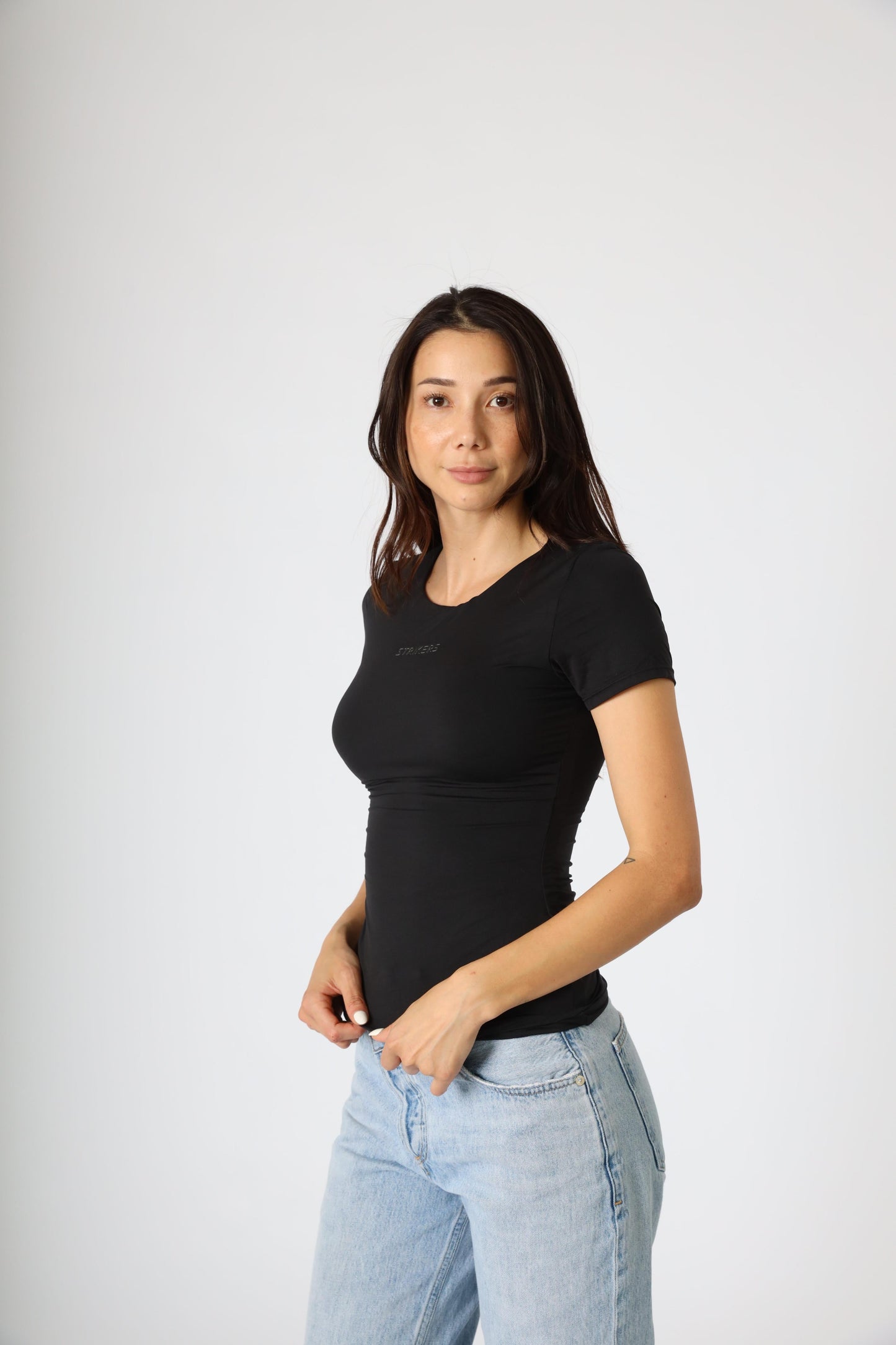 Training classic tight T-Shirt Double layers