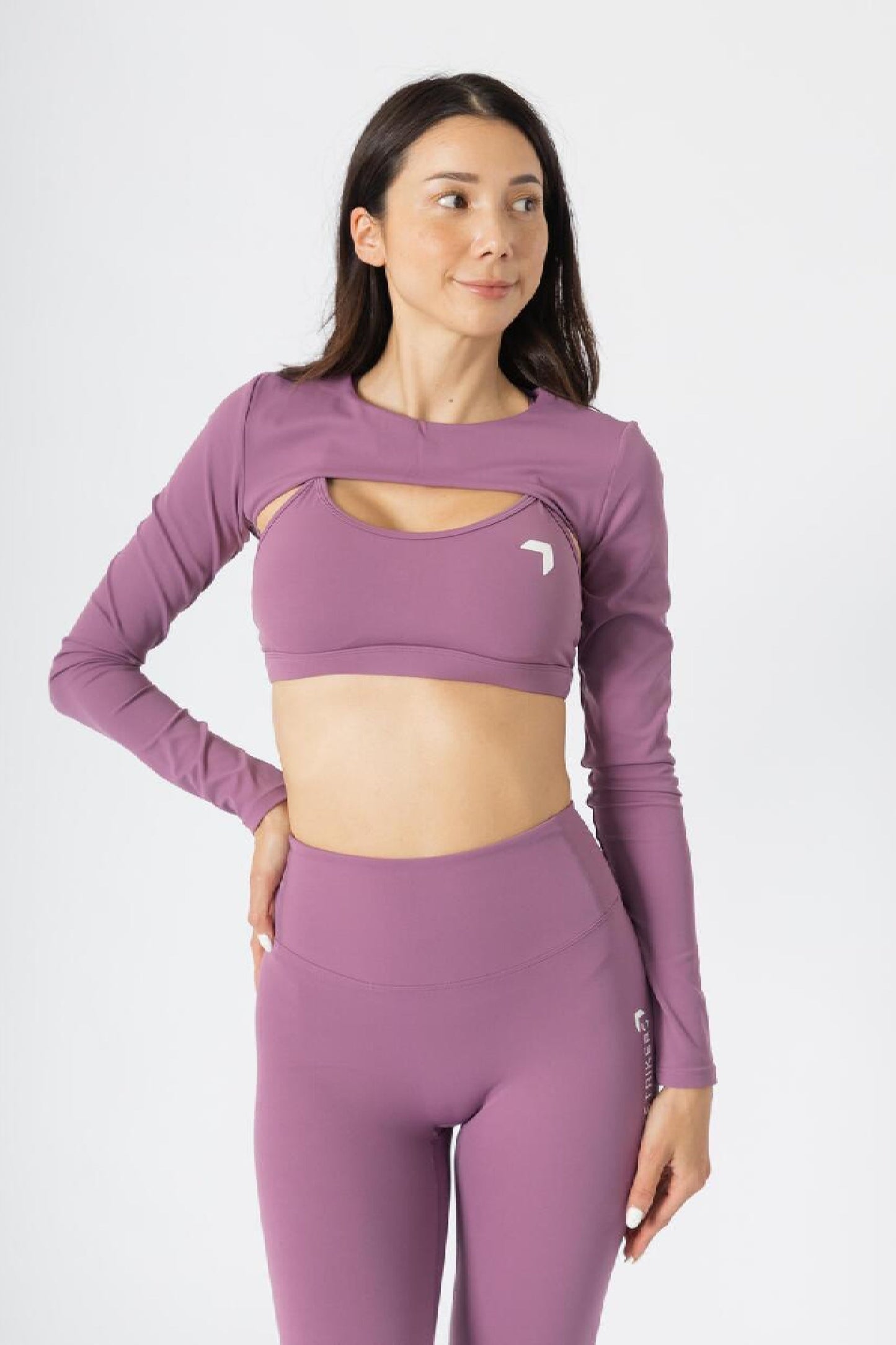 Soft Active Sports Bra Rose Purple