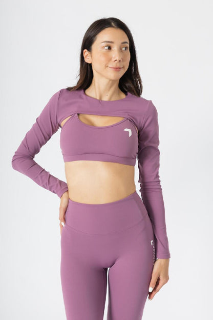 Soft Active Sports Bra Rose Purple