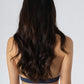 Soft Contrast-Trim sports bra Navy