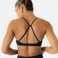 Soft Active Sports Bra Navy
