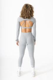 Soft activate shrug Soft + bra grey