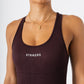 Vital Ribbed Short Bodysuit Brown