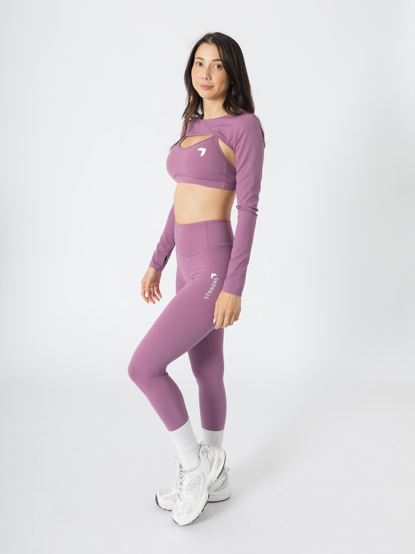 Soft Active Sports Bra Rose Purple
