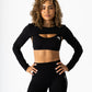 Shrug Soft+Bra Active black