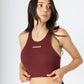 Asymmetrical Criss-Cross Crop Top