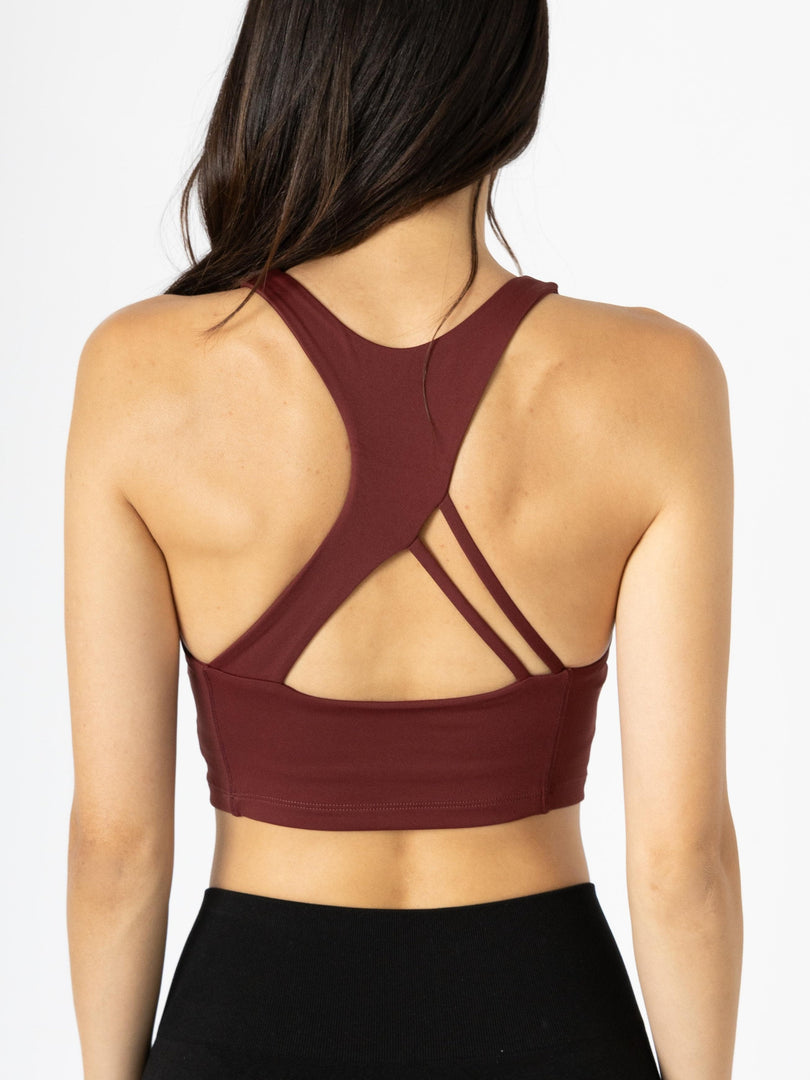 Asymmetrical Criss-Cross Crop Top