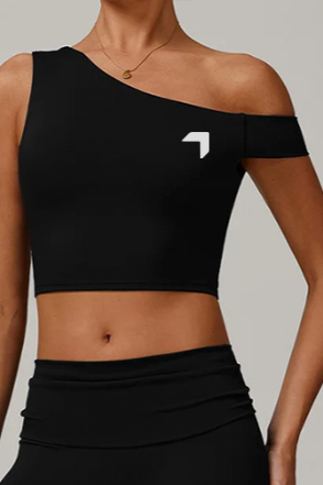 Chill Off Shoulder Top Black