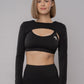 Shrug Soft+Bra Active black