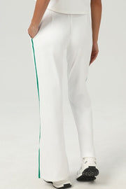 Girls Club Retro wide Pants White
