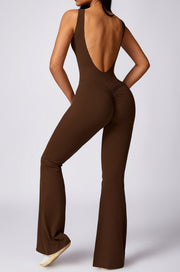 Aura Enhance Jumpsuit Brown