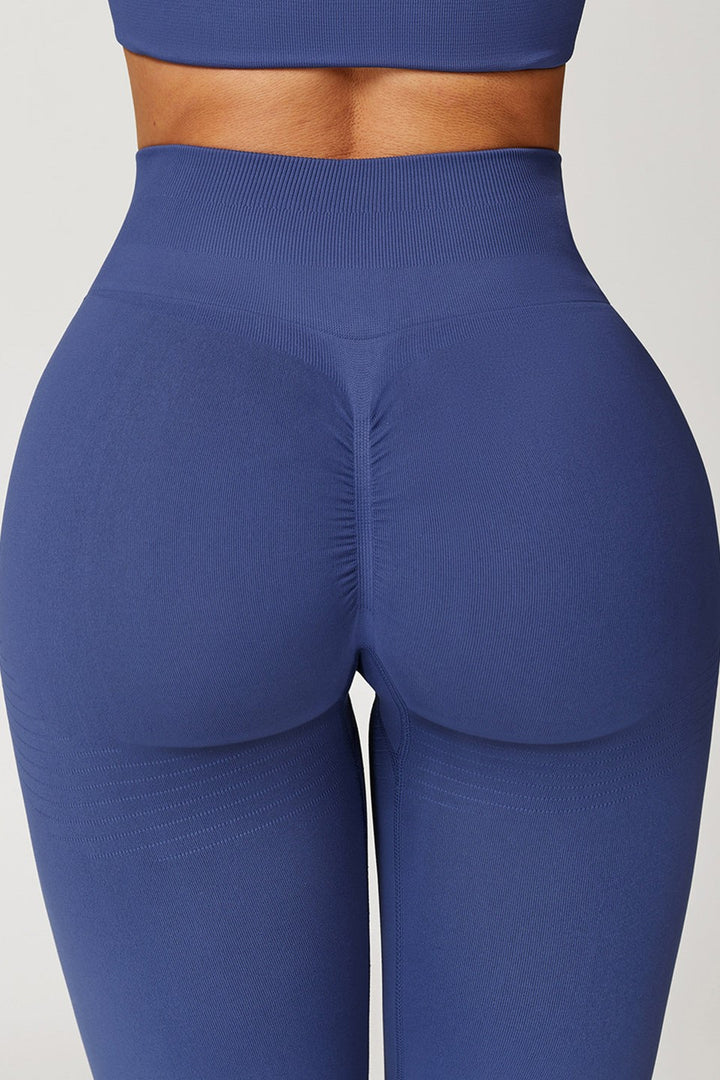 Activate Halter Neck Crop Top Blue