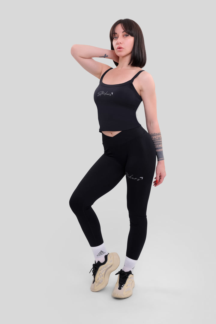 Training Twist Leggings Black