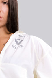 Girls Club Tennis Jacket Off-White