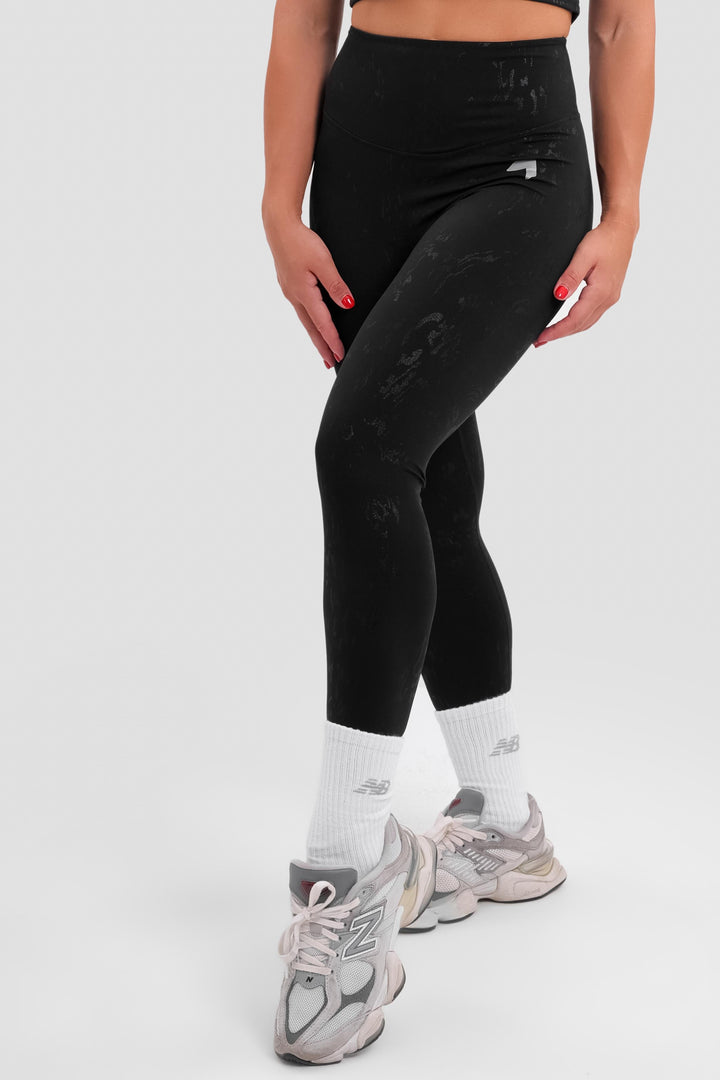Energy Scrunch High Waisted Leggings Black