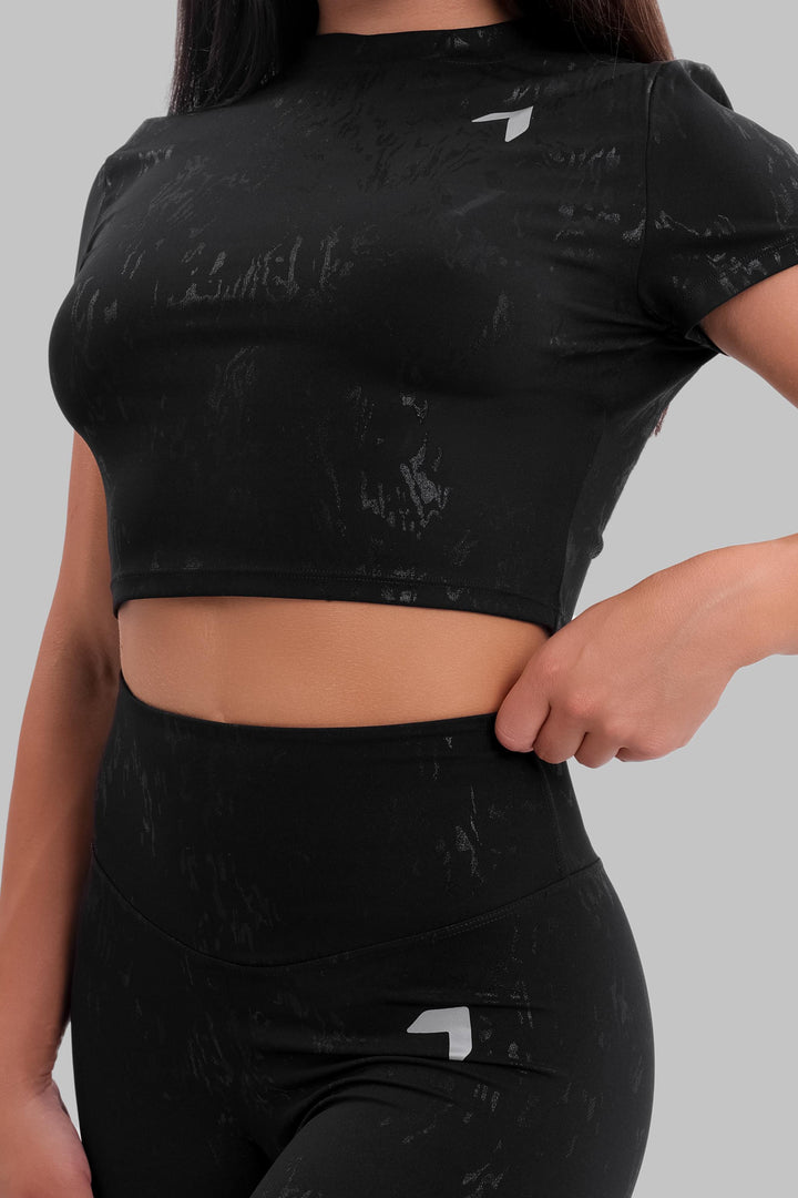 Energy Crop Tee Black