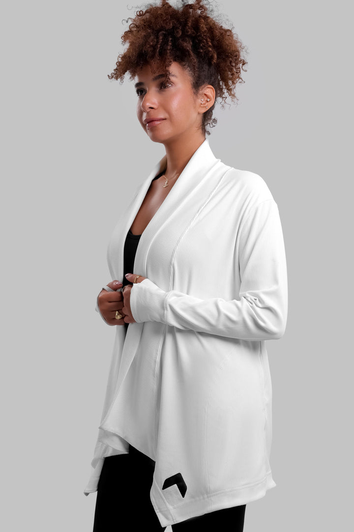 Activate Light Cardigan White