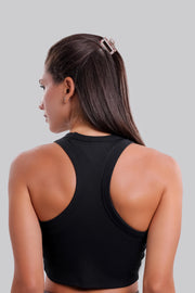 Training Crop Top Black