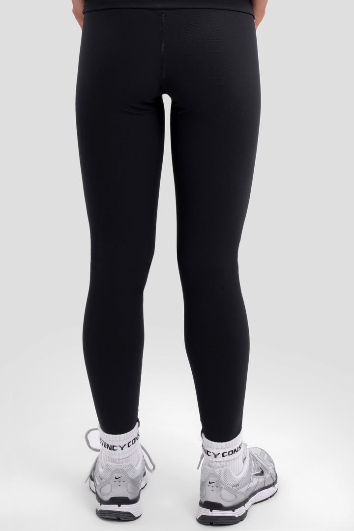 Classic ripped Leggings Black