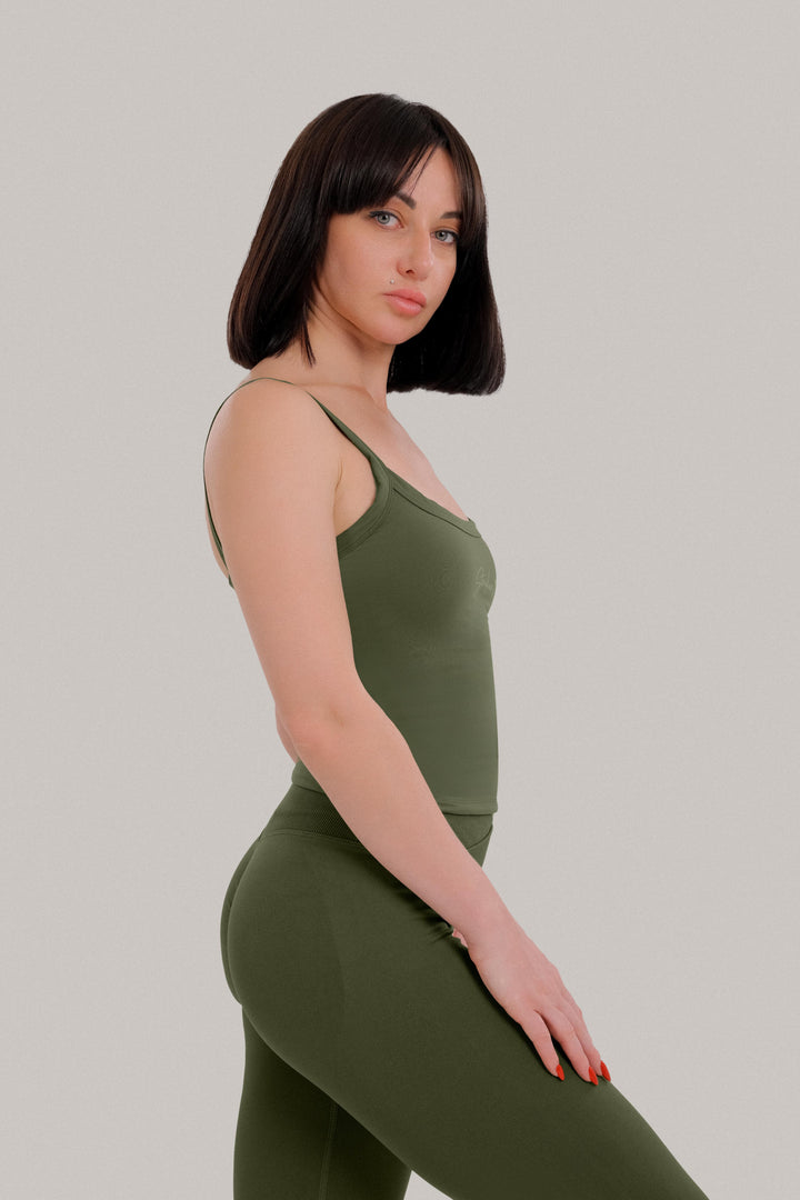 Training Light Tank Top Green
