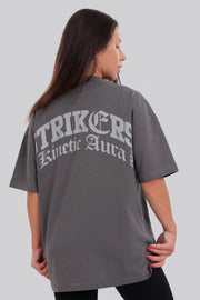 Aura Flex Oversize Kinetic T-Shirt Gray