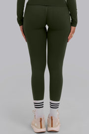 Blanca Soft Buff Sculpt Leggings Green