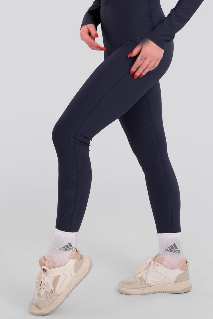 Activate Long Sleeve Jumpsuit Navy