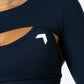 Soft Active Sports Bra Navy