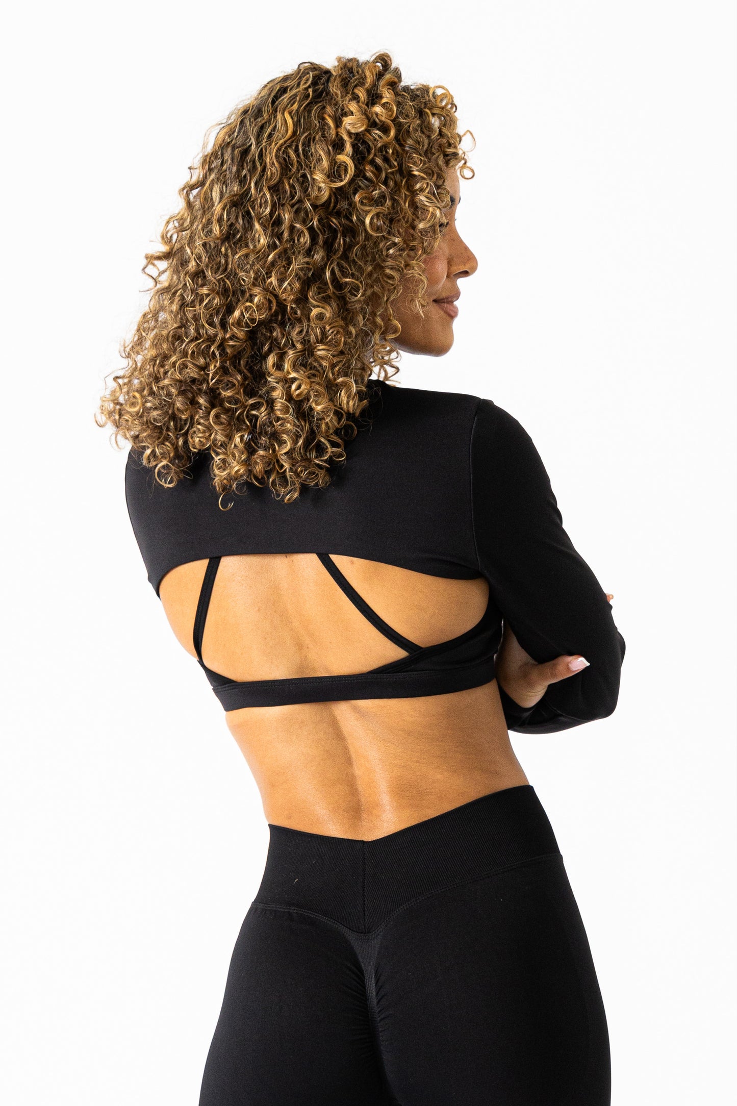 Shrug Soft+Bra Active black