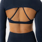 Soft Active Sports Bra Navy